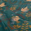 100% Cotton Nordic Soft Large Fashion Muslin Summer Throw Blanket Cover For Sofa Boho Blue Green Warm Bedspread Blankets For Bed 4