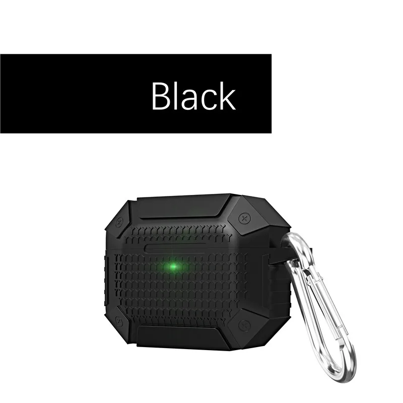 Heavy Duty Shockproof Earphone Case for Airpods Pro Cover Armor Soft Full Protective Air pods 2019 | Электроника