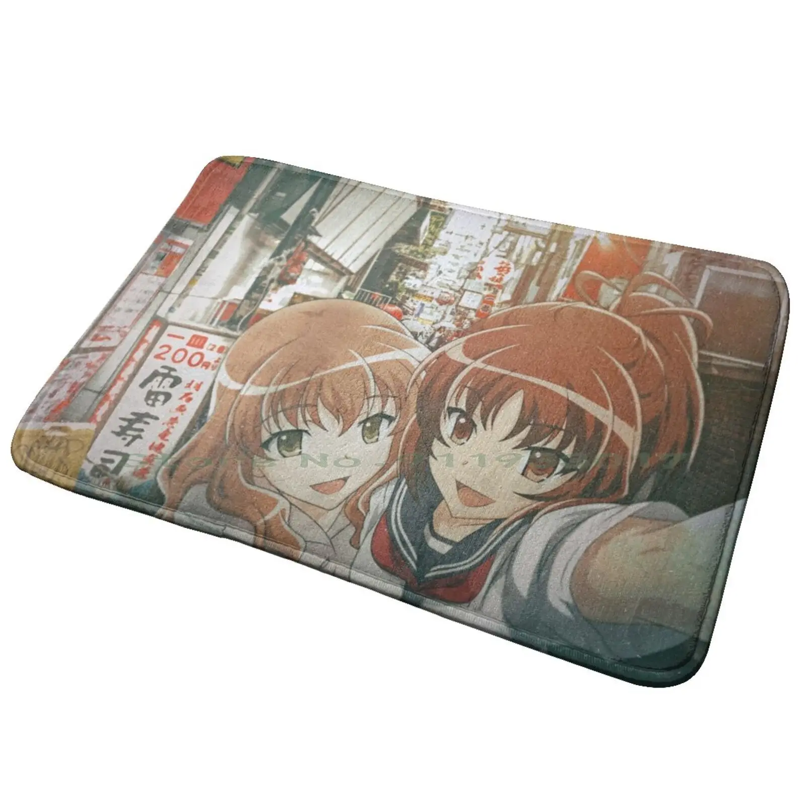 Minami E Yuki A Tokyo! Tappetino Per Porta D'Ingresso Tappetino Da Bagno Tappeto Demo Per Chitarra Stratocaster Demo Chitarre Per Chitarre New Bass