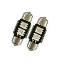 Высококачественный продукт с алюминиевыми частями рассеивания тепла CANbus декодирование гальванического светодиодный свет автомобиля 31 размер 2SMD 5050