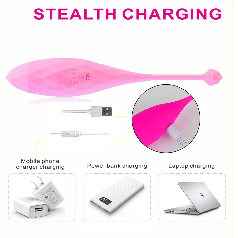 Wireless Remote Control Vibrators Jump Egg Vaginal Balls G Spot Clitoris Massager Female Vibrating Eggs Adult Sex Toys for Women 5