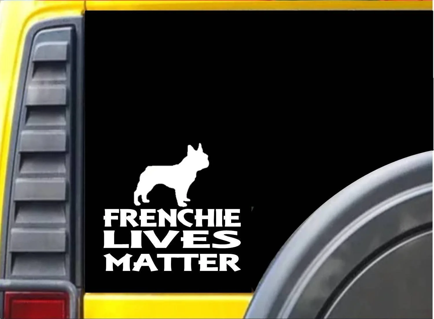 Frenchie Lives Matter стикер k118 6 дюймов frenchi bulldog Наклейка Стикер для холодильника