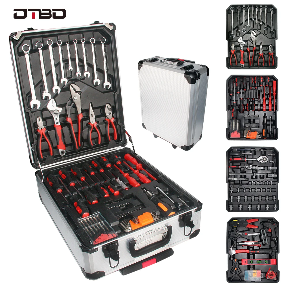 £156.34 Dtbd 187pcs Lever Tool Socket Wrench Set Professional Auto Repair