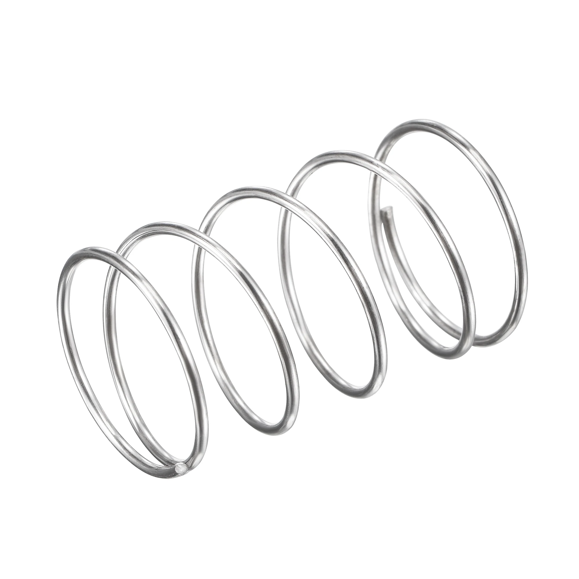

Uxcell 10pcs 18mmx1mmx35mm 304 Stainless Steel Compression Spring 5.9N Load Capacity