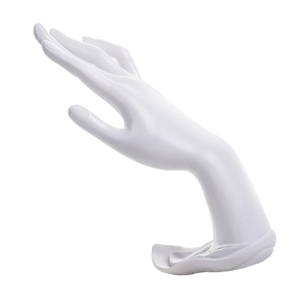 Resin Mannequin Hand Finger Jewelry Bracelet Necklace Stand Holder Rack Display