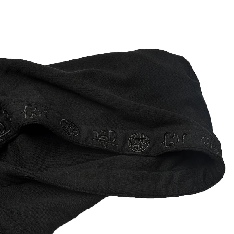 Большой размер L XL хип хоп худи с вышивкой мужские осенние повседневные пуловеры балахон от пота мужские модные скейтборды толстовки
