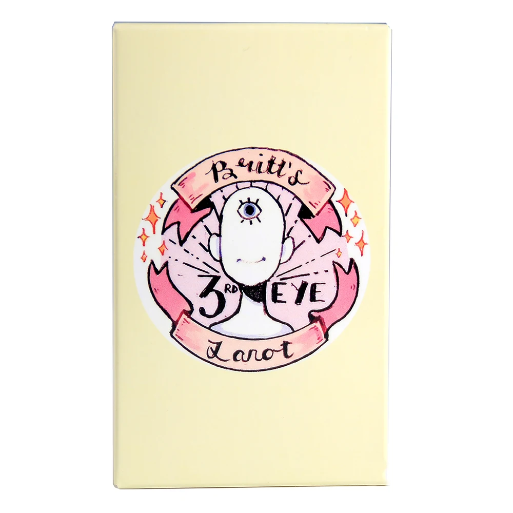 Britt'S Third Eye Tarot Britts Third Eye Tarot Deck wih Guidebook Card Game Board 2