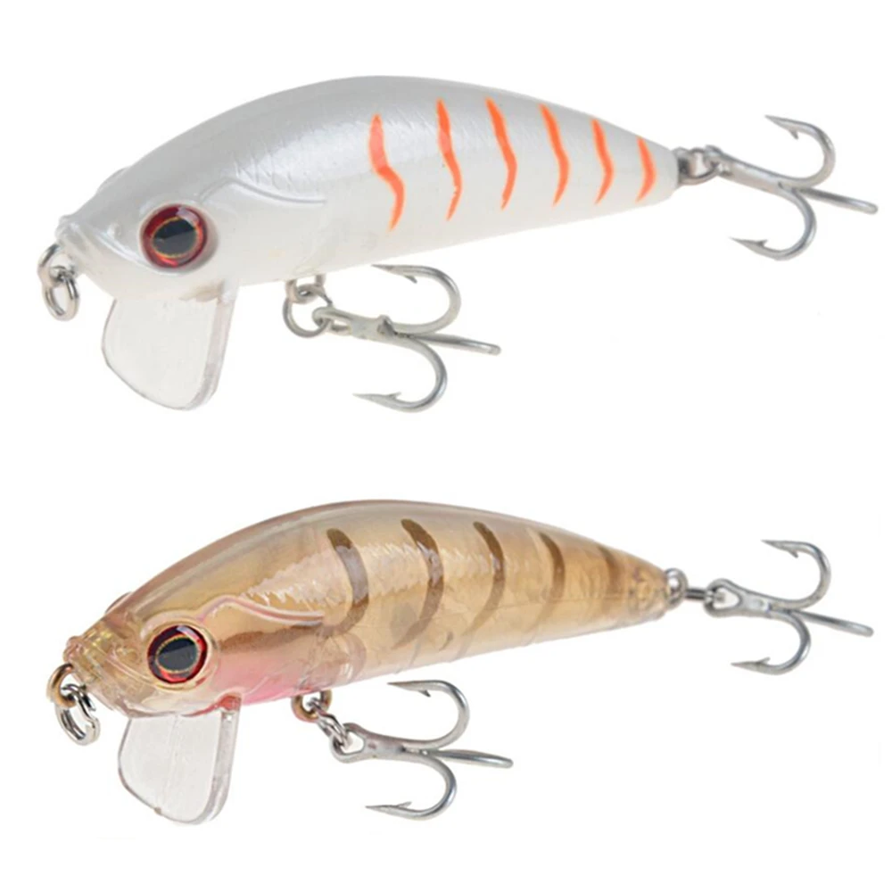

Floating Minnow Fishing Lure 6.5cm 6.5g 3D Eyes Plastic Hard Artificial Bait Pesca Wobblers Trout Pike Carp Fishing Tackles