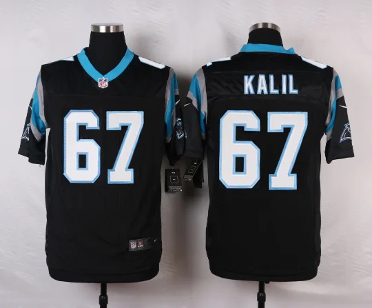 Красный Stitiched, Carolina, Cam Newton, Josh Norman, Luke Kuechly, Greg Olsen, Kelvin Benjamin Jersey - Цвет: Красный