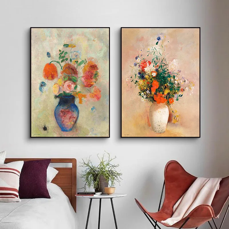 

Van Goghs Famous Artworks Wall Art Print Nordic Vintage Flowers Canvas Painting Poster Wall Pictures for Living Room Decor