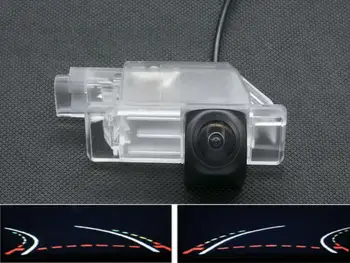 

Fisheye Starlight Car Rear View Camera Trajectory Tracks Reverse Camera Night Vision For Peugeot 301 308 408 508