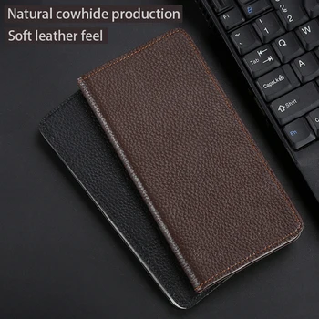 

Leather Phone Case For Sony Xperia XA1 XA2 XA3 Ultra XZ XZ1 Z2 Z3 Z4 Z4 Compact Case Cowhide Cover