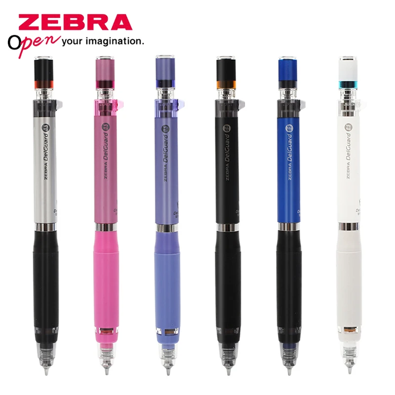 

1pcs ZEBRA MA88 0.5mm Double Spring Break Lead Automatic Pencil Student Exam Professional Pencil Retractable Rubber