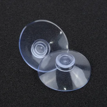 

AU 10 PCS WINDOW SUCTION CUP SUCKER HANGER METAL HOOKS Small Clear Hanging 40mm