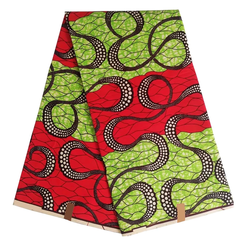 Miss L стиль Африканский настоящий воск печати ткань 6 ярдов/шт хлопок HL19S111654