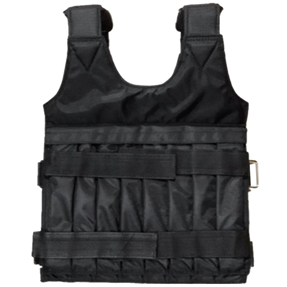 Exercise Adjustable Weight Accessories Workout Durable Multi Pockets Boxing Weighted Vest Running Sports Training Loading