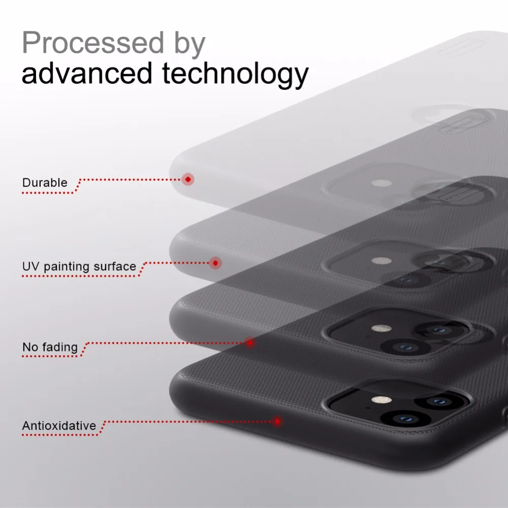 10 шт./лот Nillkin Супер Матовый Защитный чехол для iphone 11 PC жесткий чехол для Apple iphone 11 чехол