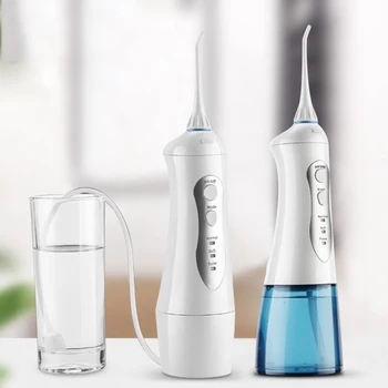 

3 Modes Wireless Electric Oral Irrigator Portable Water Dental Flosser USB Rechargeable Water Jet Tooth Sticks 220ml