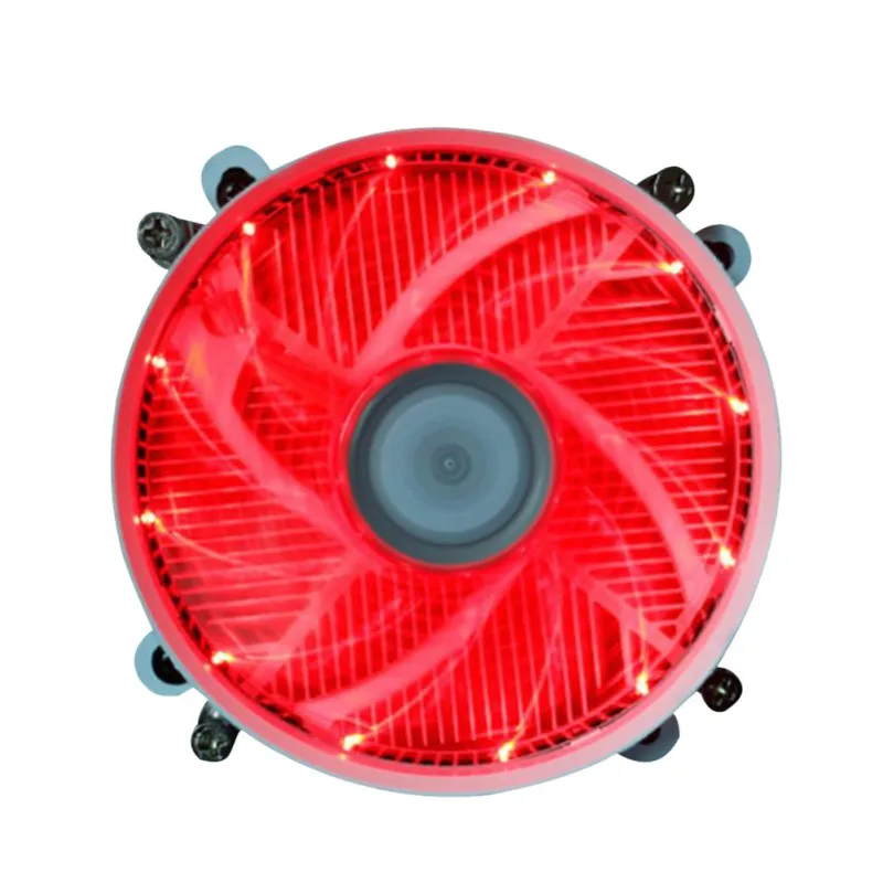 CPU Cooling Fan Dual Copper Heatsink Pipe, Aluminum Fin Luminous Silent Cooler Fans cpu cooler CPU Cooling Fan Dual Copper Heatsink Pipe, Aluminum Fin Luminous Silent Cooler Fans cpu cooler