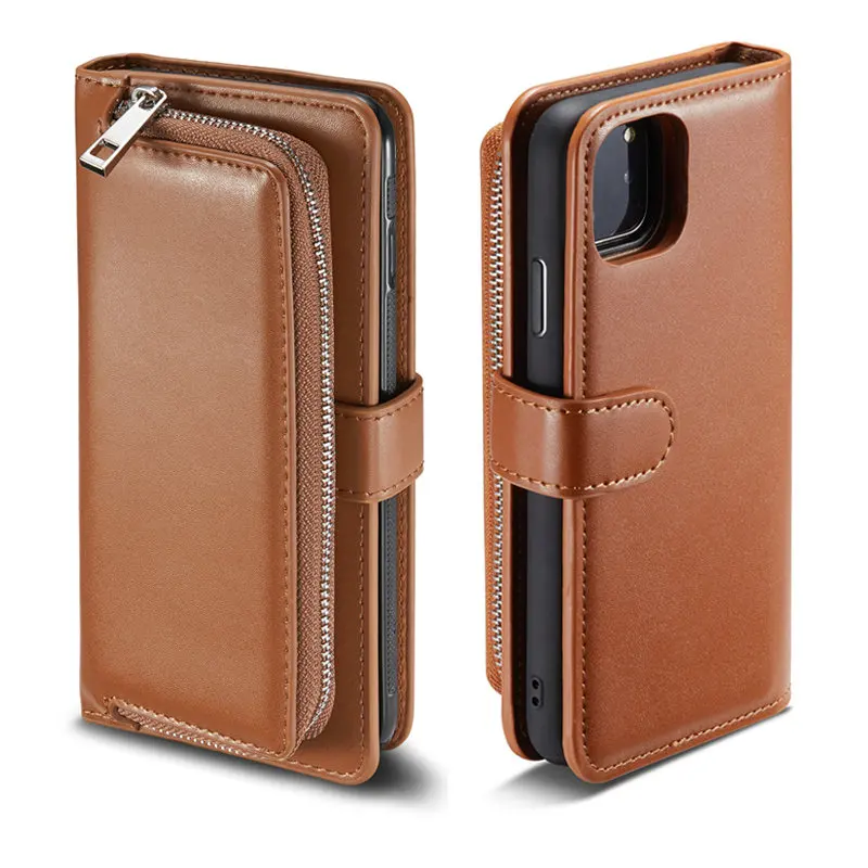

Multifunction 2 IN 1 Leather Wallet for iPhone 11 Pro Max 2019 Luxury Case 360 Protect for iPhone 11 Pro iPhone11 2019 Coque