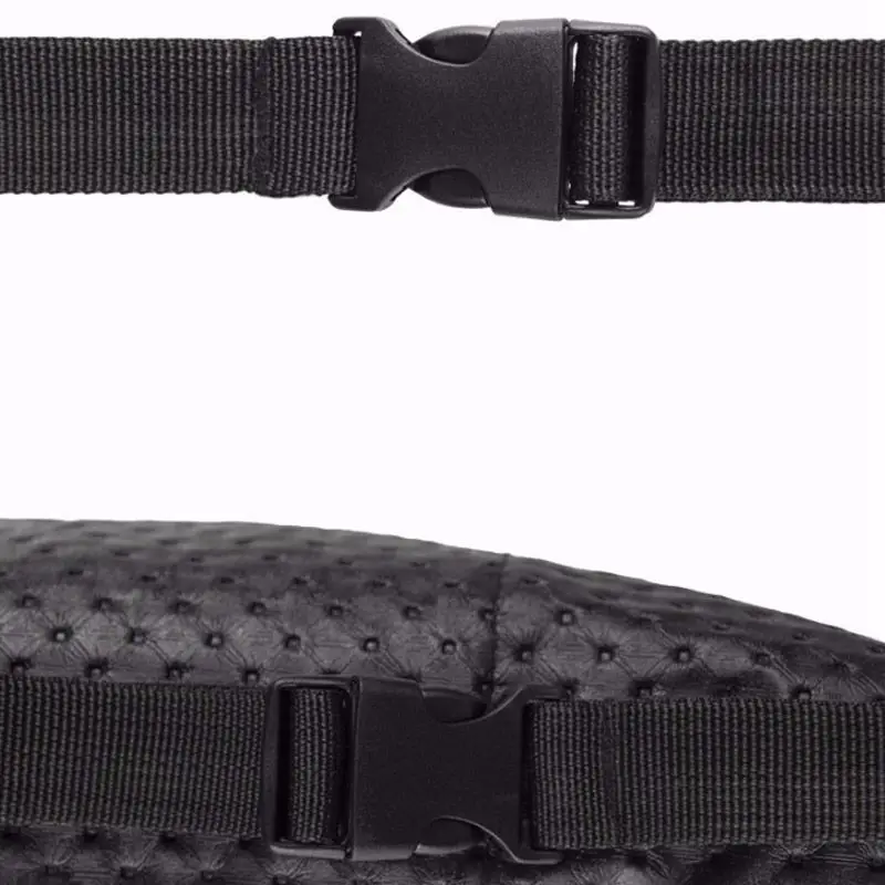 Dot кожаный ремень сумка PU fanny pack для женщин поясная Сумка(черный