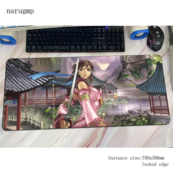 

Soulcalibur mouse pad 700x300x4mm gaming mousepad Professional office notbook desk mat Domineering padmouse games pc gamer mats
