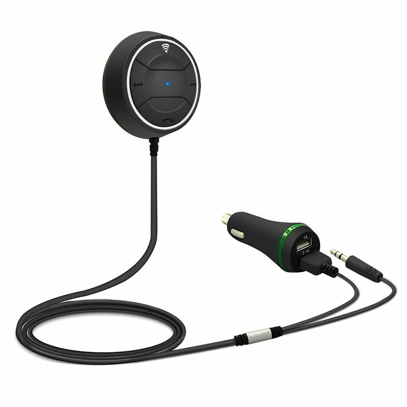 Автомобильный bluetooth 4,0 приемник 3,5 мм разъем беспроводной bluetooth MP3 плеер Музыкальный адаптер Handsfree автомобильный приемник для мобильного телефона планшета