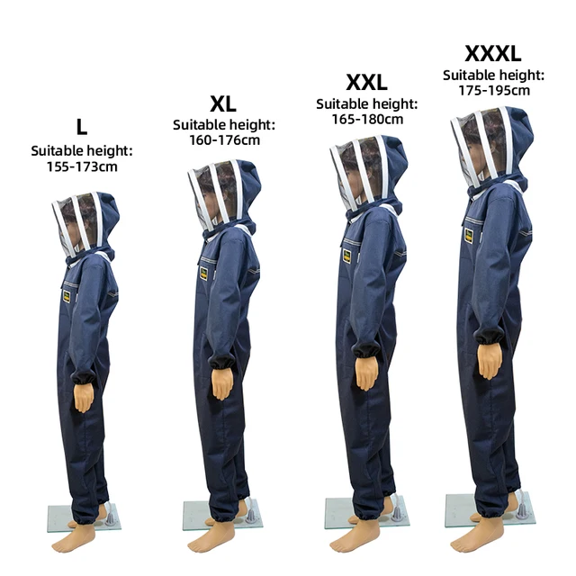 Professzionális Méhes Öltöny Méhészeti Méhészet Védő Pamut Kerítés Stílusú Fátyol