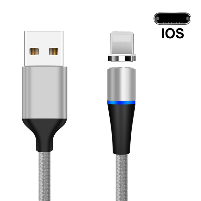 Cable 3A Fast Charging Micro USB Type C Cable For iPhone Xiaomi Redmi A2 Note 8 5 Magnetic Charger Phone Data USB Cord