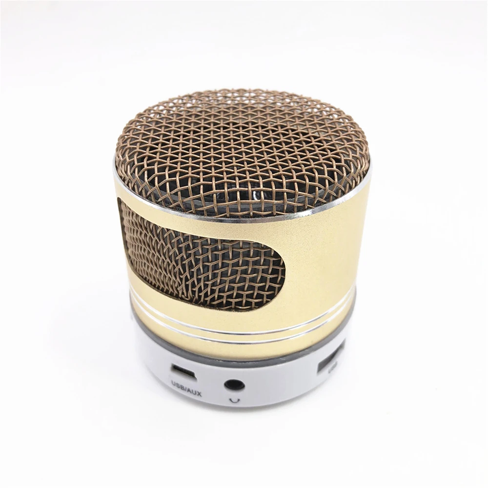 Мини A9D Bluetooth стереоколонка поддержка fm-радио/TF карты красочные световые карты портативный бас Bluetooth мини динамик