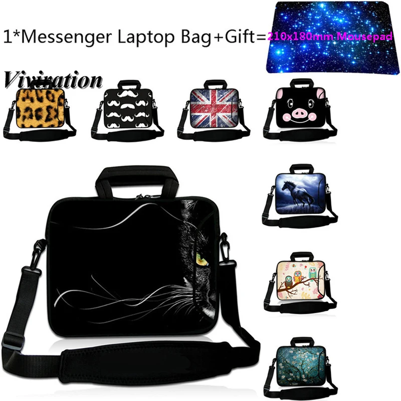 

Mousepad+Neoprene Notbook Case Tablet 10.2 10 12 13 14 15 15.6 13.3 17 11.6 Laptop Bag For HP Acer Macbook Air Pro 13 15 11 Case