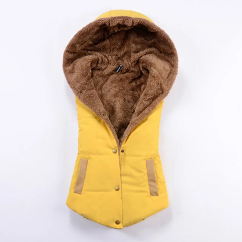 Женский Повседневный жилет однотонный армейского зеленого и бежевого цвета 6