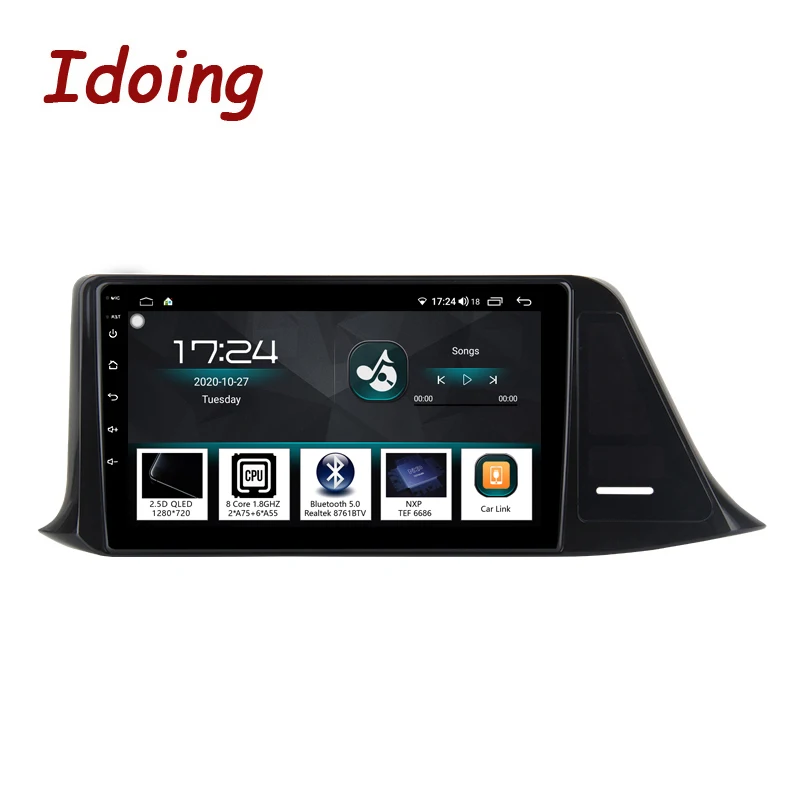 Idoing 9"Android Car Multimedia Player For Toyota C HR CHR RHD LHD 2016