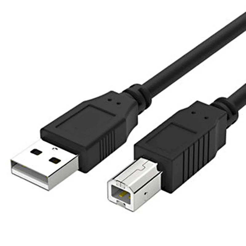 USB 2,0 кабель для принтера папа-папа кабели для печати кабель для синхронизации данных 1,5 м 3 м 5 м 10 м для сканера факса принтера