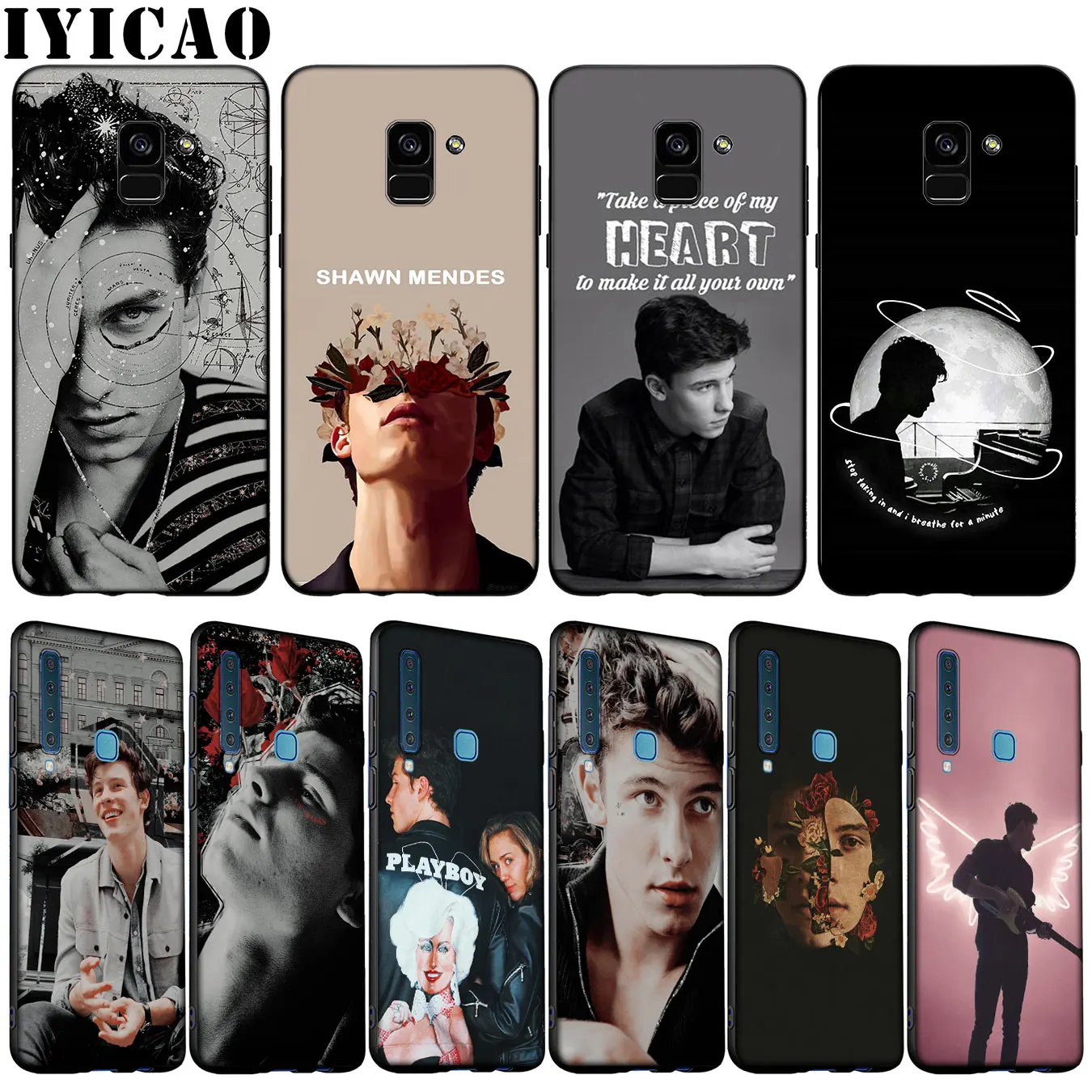 Мягкий силиконовый чехол Shawn Mendes pop для Samsung Galaxy A51 A71 A81 A91 A41 A21 A11 A01 A2 Core J8 J7 J4 J6 Plus Prime