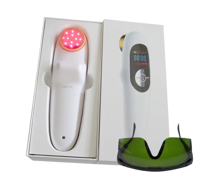 LLLT Home Use Handheld Body pain reliever 650nm and 808nm Soft Cold Laser therapy Phototherapy device Powerful Pain Relief |