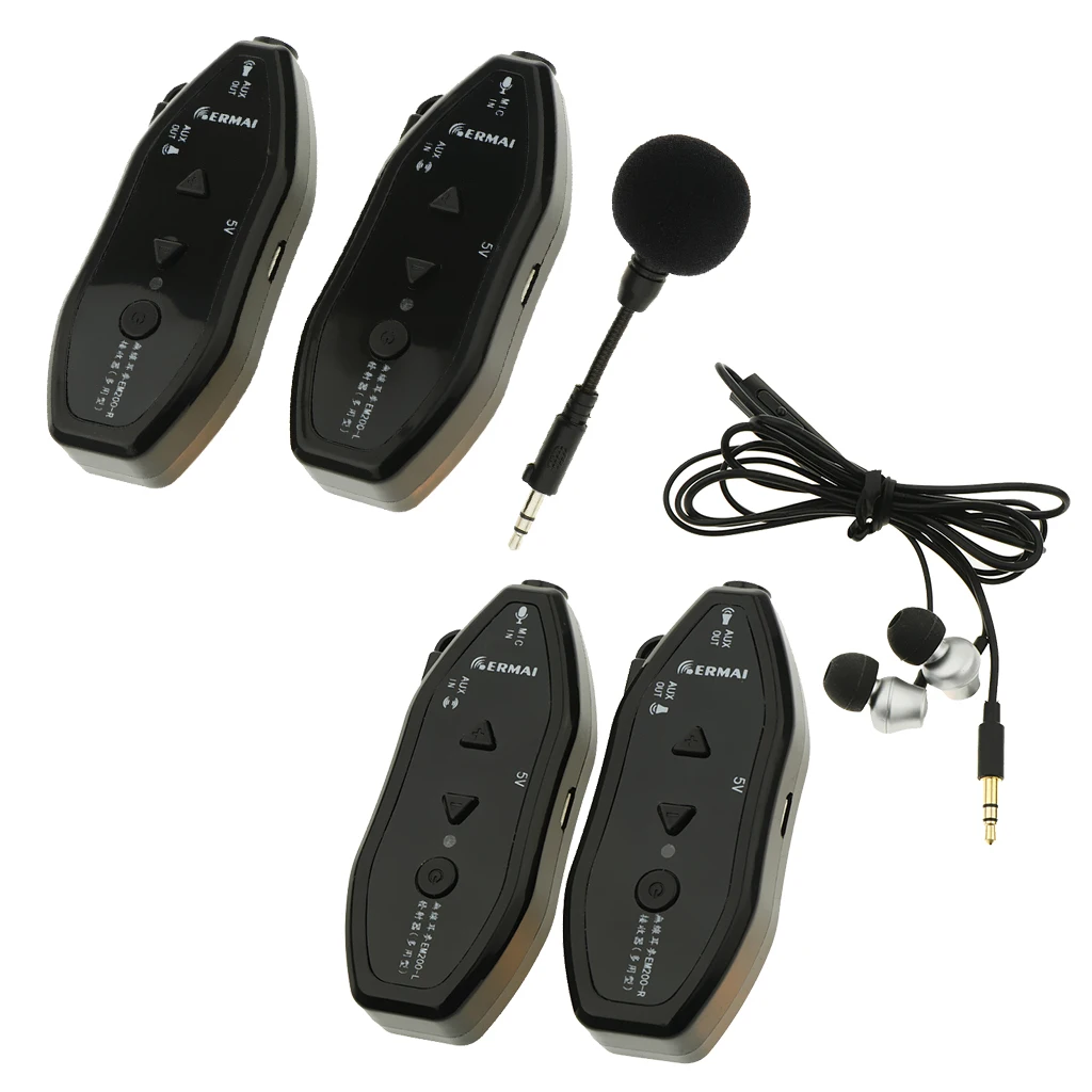 

Wireless Microphone System Voice Amplifier Speaker Microphone for Teachers