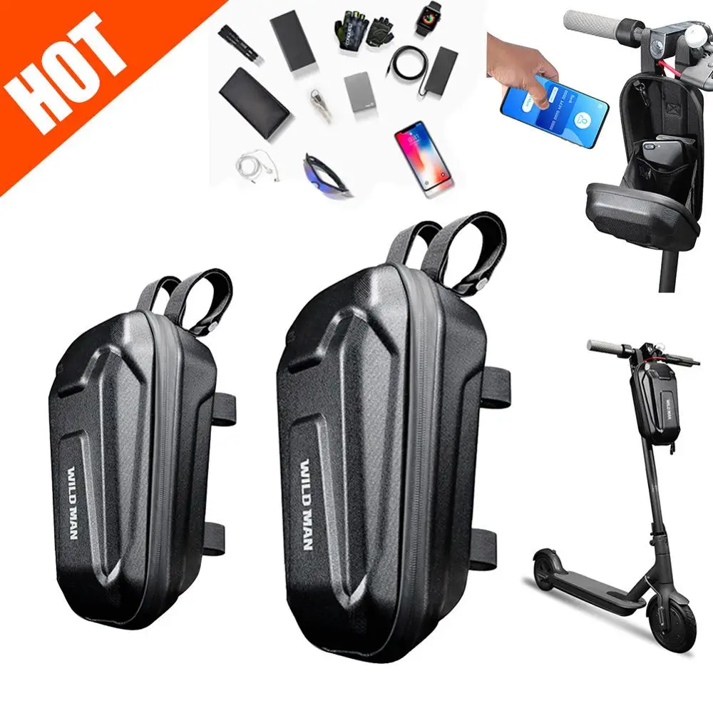 WILD MAN Electric Scooter Hangs Bag for Xiaomi M365 Universal EVA Hard Shell ES1 ES2 ES3 ES4 | Спорт и развлечения