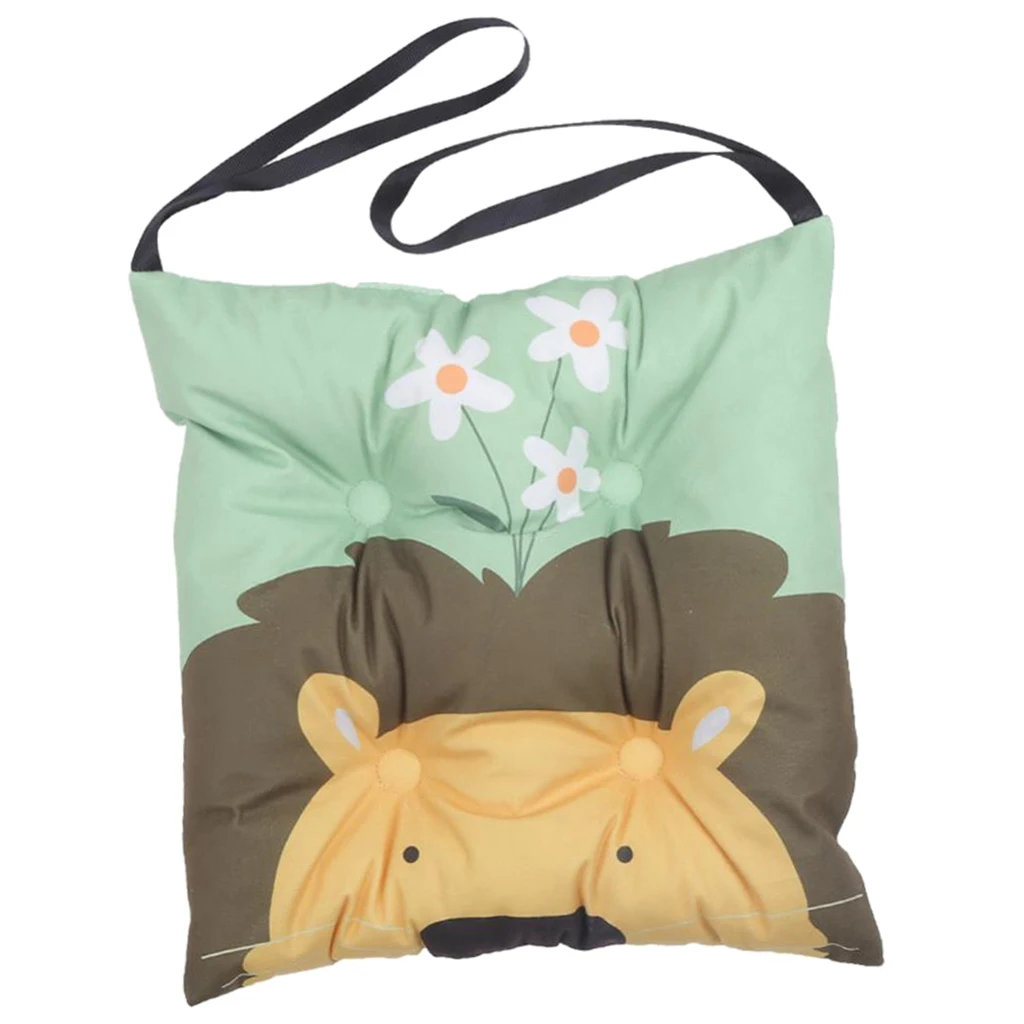 Seat Cushion Decorative Square Super Soft Comfortable Seat Cushions Cartoon Floor Chair Pillows Non Slip for Kids, Students