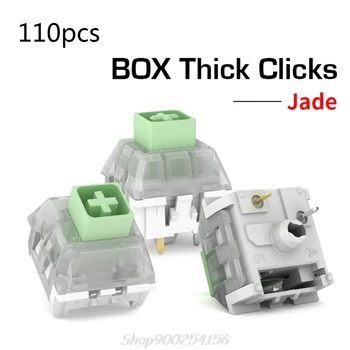 

Kailh Box Thick Click Navy Blue Jade Switches RGB SMD 3pin Switch IP56Waterproof Au29 20 Dropship