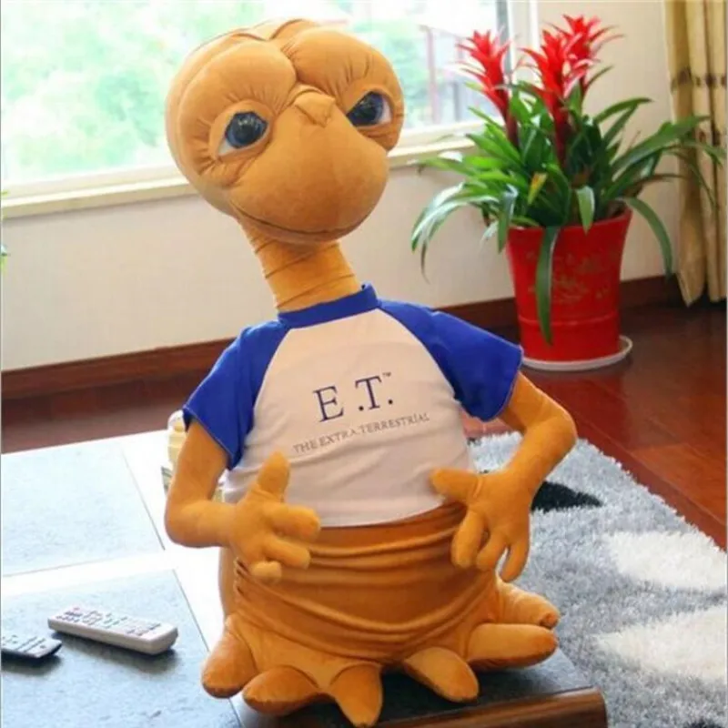 

Creative alien doll child ET plush toy large pillow to send girls children birthday Christmas gifts