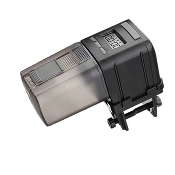 

Hot XD-Aquarium Fish Tank Feeder Household Digital Automatic Fish Feeding ligent Timing Aquarium Without Battery