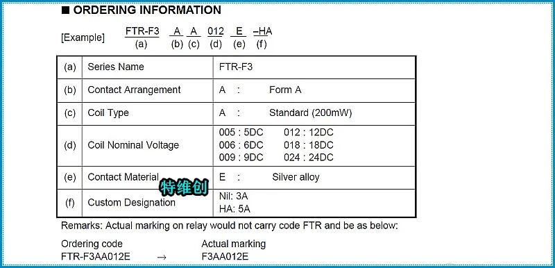 f3aa005e f3aa005 f3aa012e f3aa012 f3aa024e f3aa024 5vdc 12vdc 24vdc 4pin 5a 250vac 01
