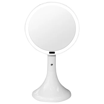 

30Led lighted makeup mirror,Moisturizing spray rechargeable vanity mirror Desk lamp 25CM infrared body sensing screen Table cosm