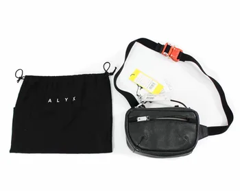 

2019 ALYX Tactical Belt Women men Unisex Street Bags Waistbags Hiphop Real Leather High Grade Casual Bags Waistpack