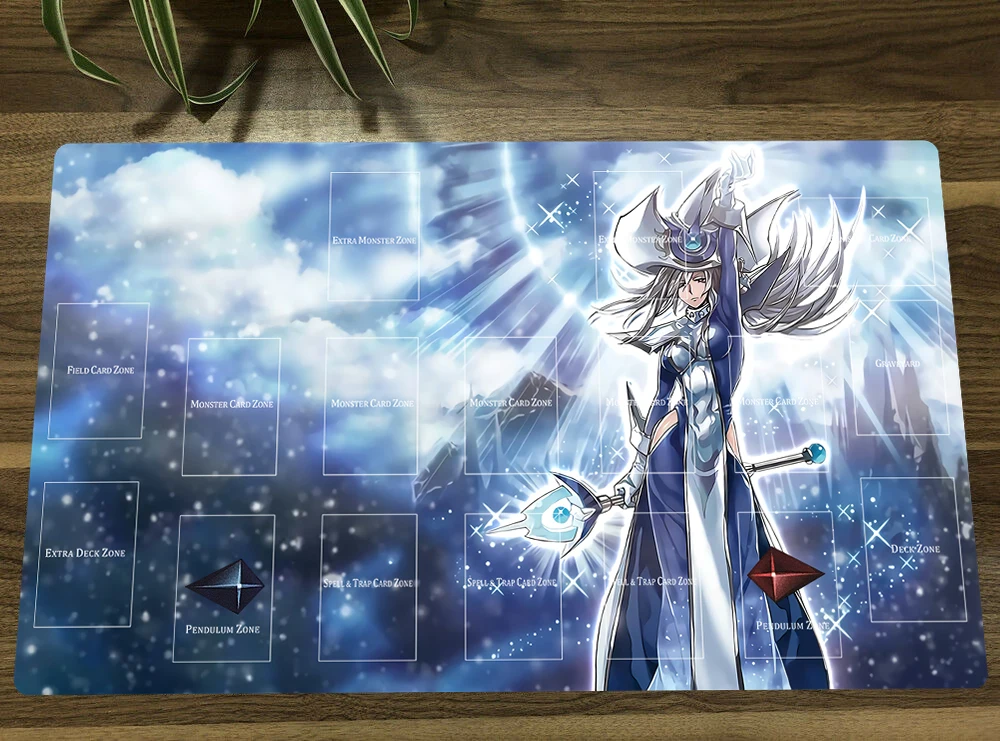 Коврик для мыши YuGiOh OCG Silent Magician TCG антискользящий игровой коврик игры в карты