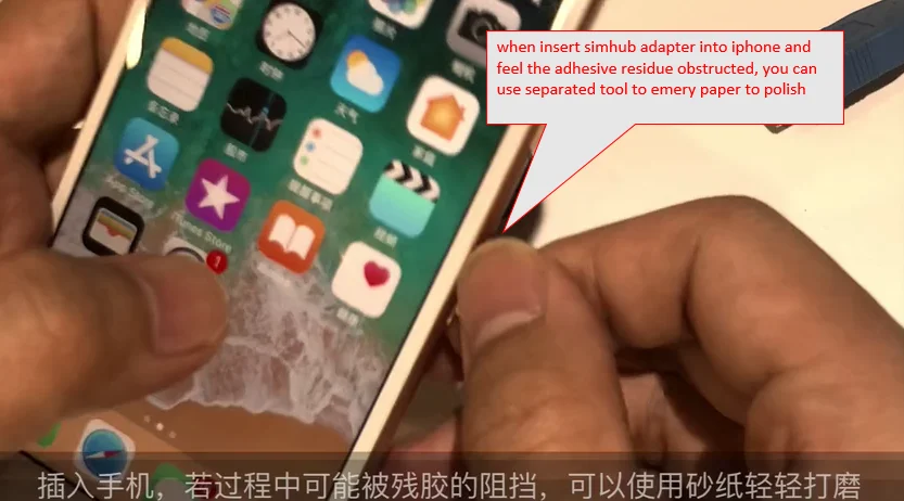 Две sim-карты двойной адаптер конвертер на две sim-карты для Iphone, Simhub для iphone две sim-карты Замена