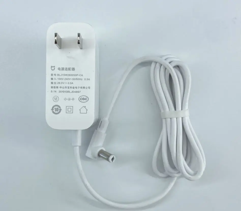 

Xiaomi Mijia Lite ручной пылесос источник питания оригинальный адаптер Аксессуары