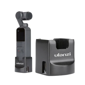 

ULANZI charging fixed Base Mount for DJI Osmo Pocket Camera Stand Connector Adapter 1/4 Screw with USB Type-C Port Accessory