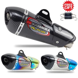 51mm Universal Motorcycle Yoshimura Exhaust Muffler Motocross Escape Moto DB Killer for FZ1N R6 R15 R3 ZX6R Z900 CBR1000 GSXR750